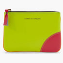 Comme of the Garcon Sa8100SF New Super Fluo Wallet Yellow/Orange