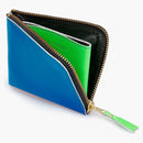 Comme Des Garcons Sa3100sf Super Fluo Wallet Blue