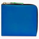 Comme Des Garcons Sa3100sf Super Fluo Wallet Blue