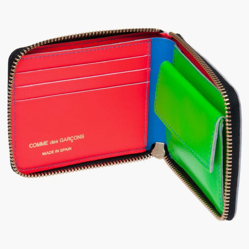 Comme of the Garcon SA7100SF Super Fluo Wallet Blue