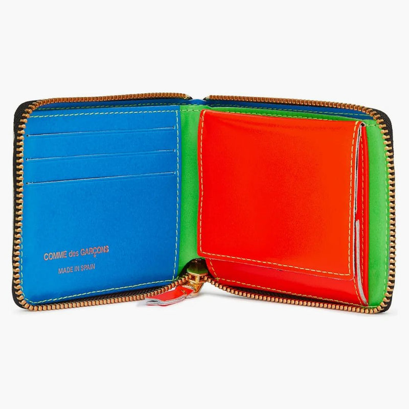 Comme of the Garcon SA7100SF super fluo peněženka zelená