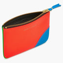 Comme Des Garcons Sa8100sf Super Fluo Wallet Orange/green