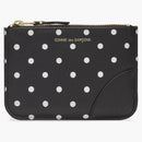 Comme of the Garcon Sa8100PD Wallet Polka Dots Black