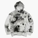 Comme Des Garcons X Futura 2000 Black Market Hoodie Grey