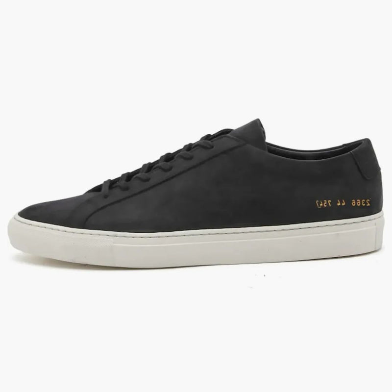 Common Project Original Achilles Low Black Nubuck