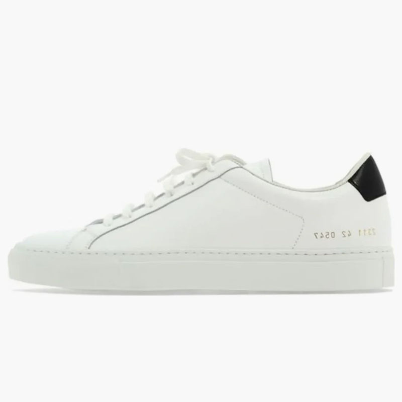 Vanliga projekt retro Low Svartvit