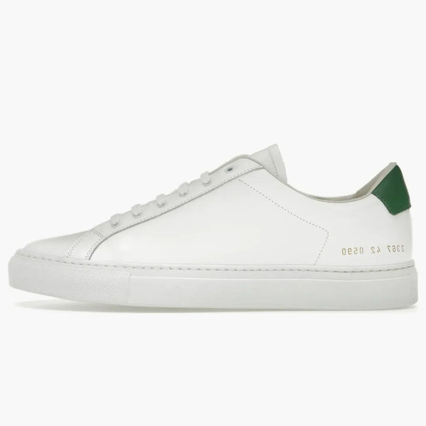 Common Projects Retro Low White Green