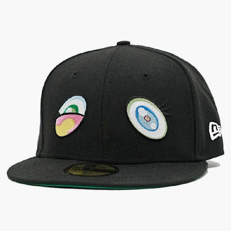 Takashi murakami ögon monterade svart