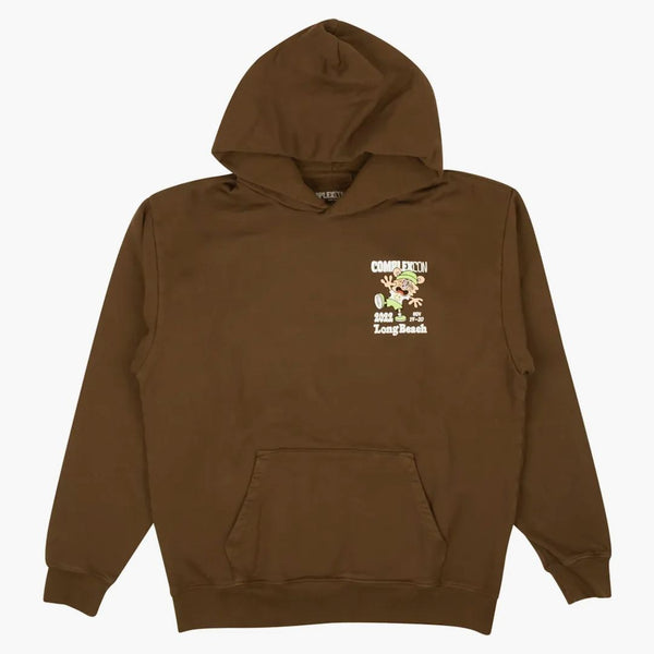 ComplexCon X Verdy Brown Hrudník Logo Grafická mikina hnědá