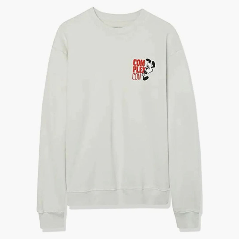 ComplexCon x Verdy CrewNeck světle šedá