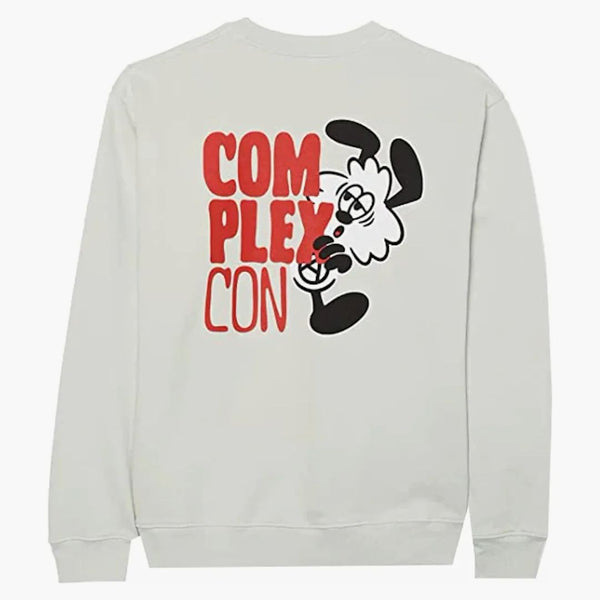 ComplexCon x Verdy CrewNeck světle šedá