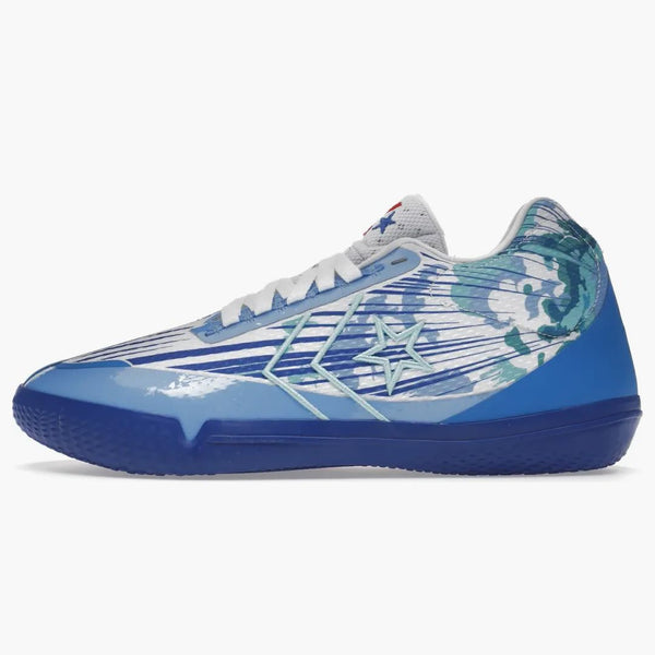 Converse All Star Bb Evo Blue Red Split Graphic