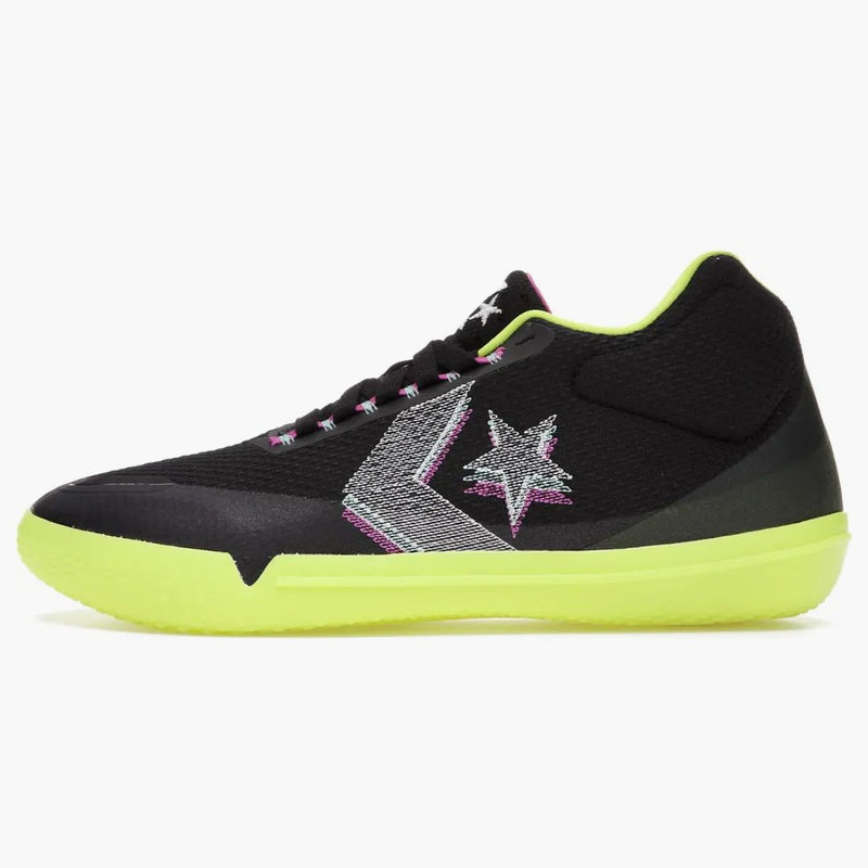 Converse All Star Bb Evo Hi-vis Black Lemon Venom