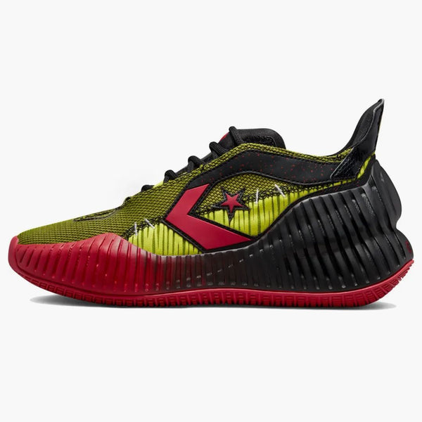 Converse All Star Bb Prototype Cx Mid Monster Clash Black Laser Lemon Red