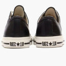 Converse All Star Olive Green Leather Ox Black