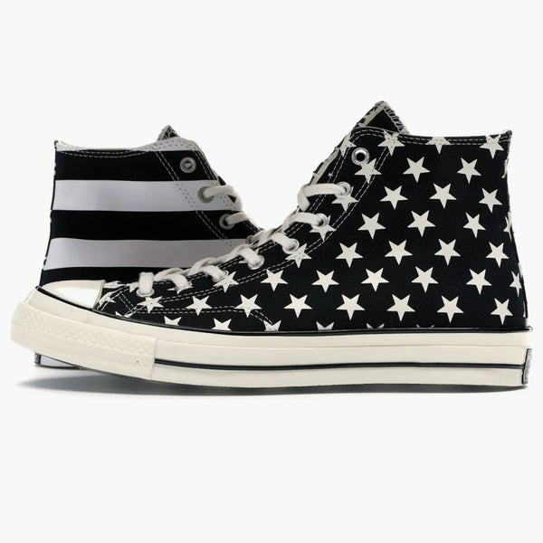 Converse Chuck Taylor All Star 70 HI Restrukturalizovaný americký vlajka černá bílá