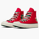 Converse Chuck 70 Hi X-mas Gingerbread & Knit Sock Red