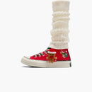 Converse Chuck 70 Hi X-mas Gingerbread & Knit Sock Red
