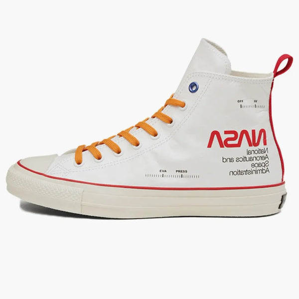 Converse Chuck Taylor All Star 100 Hi Spacesuit Nasa White Orange