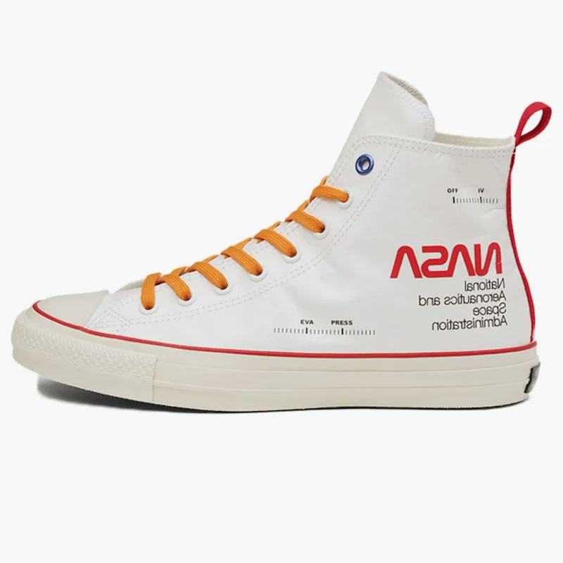 Converse Chuck Taylor All Star 100 Hi Spacesuit Nasa White Orange