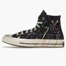 Converse Chuck Taylor All Star 70 Hi Archive Paint Splatter Black