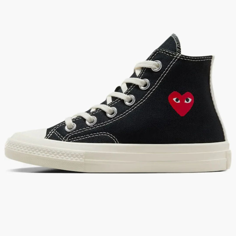 Converse Chuck Taylor All Star 70 Hi Comme Des Garcons Play Single Heart Black (ps)
