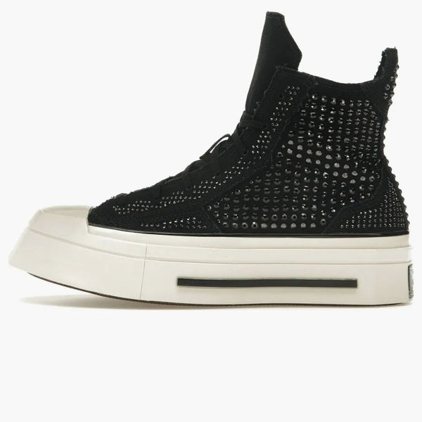 Converse Chuck Taylor All Star 70 Hi De Luxe Squared Swarovski Black (women's)