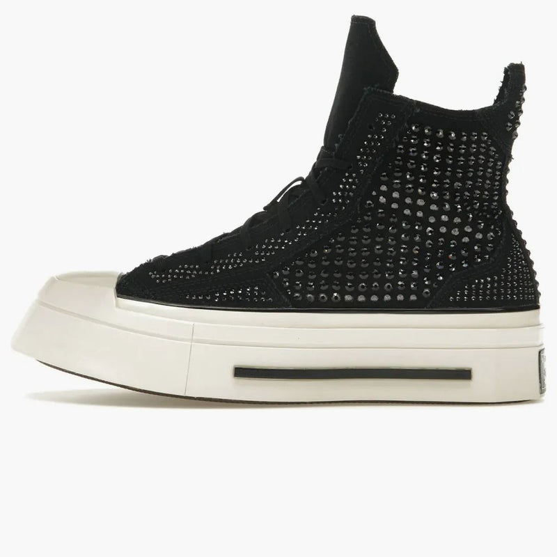 Converse Chuck Taylor All Star 70 Hi De Luxe Squared Swarovski Black (women's)