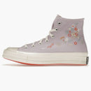 Converse Chuck Taylor All Star 70 Hi Embroidered Floral Pale Amethyst