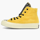 Converse Chuck Taylor All Star 70 Hi Fleece Citron Zest Polka Dot