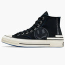 Converse Chuck Taylor All Star 70 Hi Hacked Heel Tear Away Black Blue