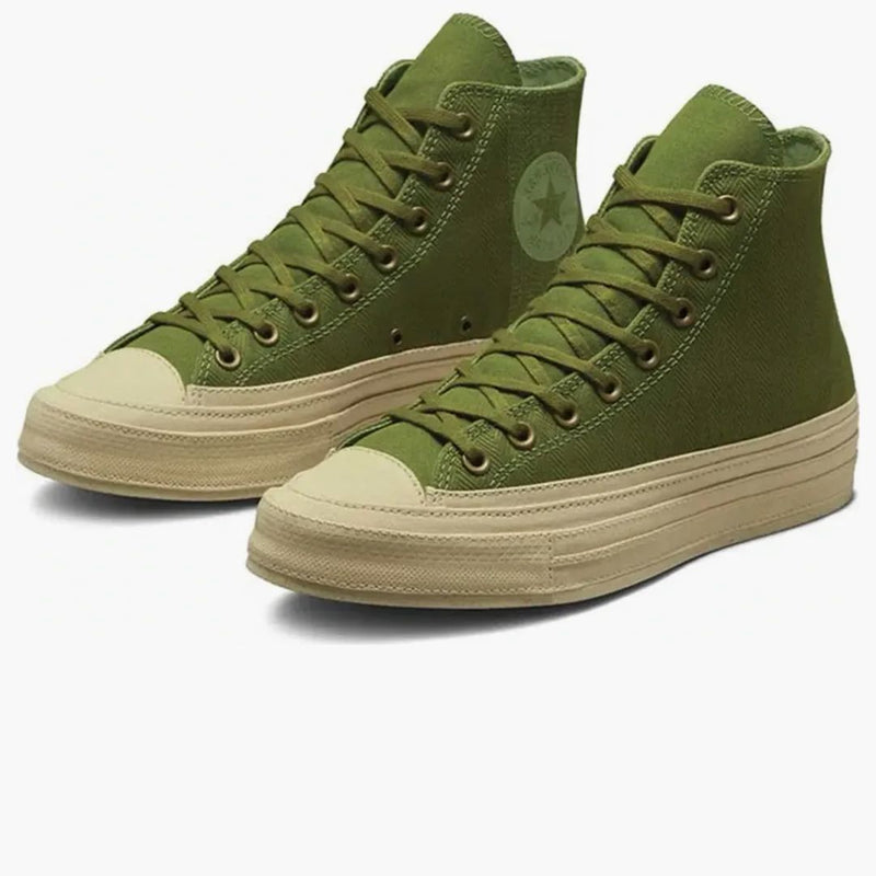 Converse Chuck Taylor All Star 70 Ahoj Herringbone Grass Green