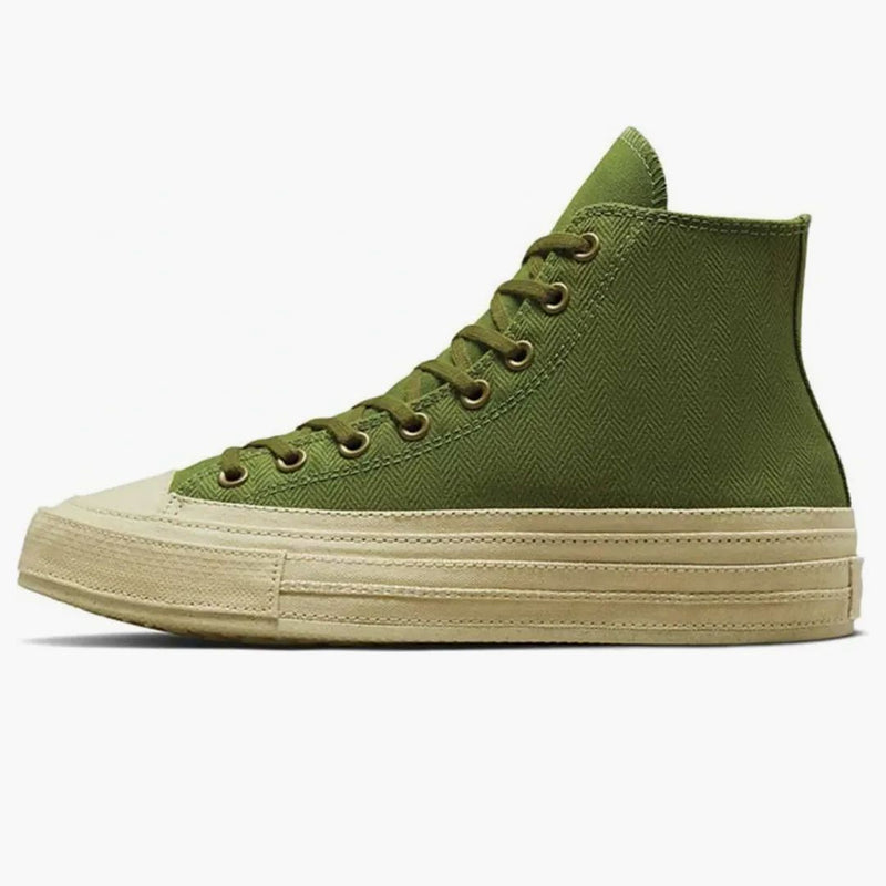 Converse Chuck Taylor All Star 70 Ahoj Herringbone Grass Green