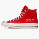 Converse Chuck Taylor All Star 70 Hi Made with Love Red