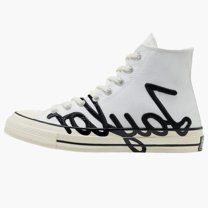 Converse Chuck Taylor All Star 70 Hi Scripted Signature White