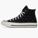 Converse Chuck Taylor All Star 70 Hi Embroidered Lips Black