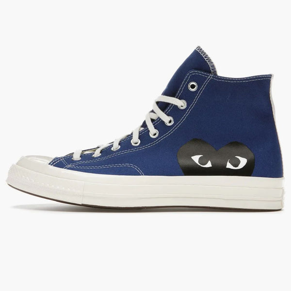 Converse Chuck Taylor All Star 70 Hi Comme Des Garcons Play Blue Quartz