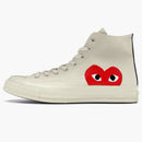 Converse Chuck Taylor All Star 70 Hi Comme of the Garcons Play White