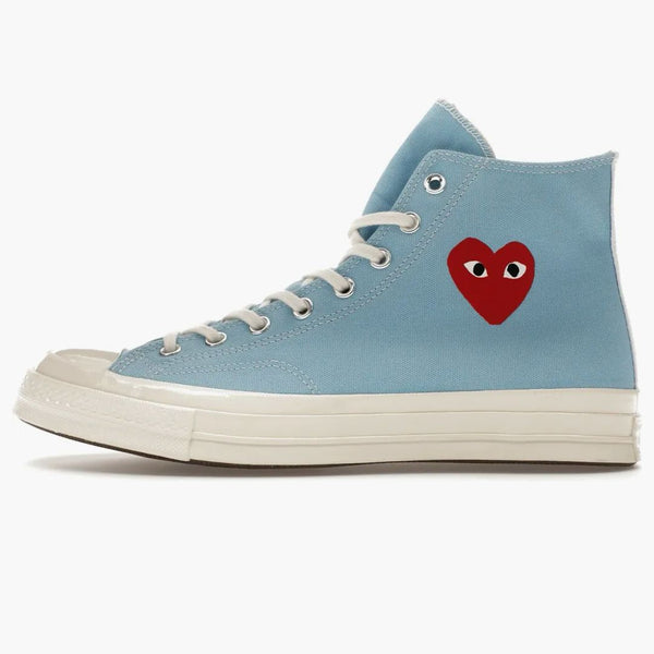 Converse Chuck Taylor All Star 70 Hi Comme Des Garcons Play Bright Blue
