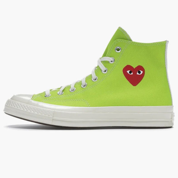 Converse Chuck Taylor All Star 70 Hi Comme Des Garcons Play Bright Green