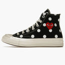 Converse Chuck Taylor All Star 70 Hi Comme Des Garcons Play Polka Dot Black