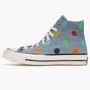 Converse Chuck Taylor All Star 70 Hi Golf Wang Denim Polka Dots