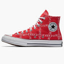 Converse Chuck Taylor All Star 70 Hi Grid JW Anderson Red