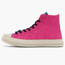 Converse Chuck Taylor All Star 70 Hi JW Anderson Felt Fuchsia Purple Island Green
