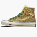 Converse Chuck Taylor All Star 70 Hi Jw Anderson Glitter Gold Silver