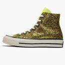 Converse Chuck Taylor All Star 70 Hi Jw Anderson Glitter Gold Silver