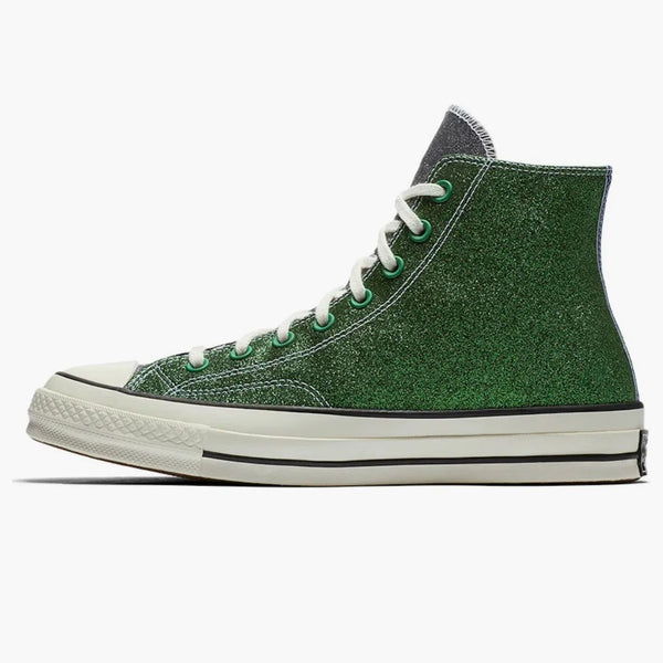 CONverse Chuck Taylor All Star 70 Ahoj JW Anderson Glitter Great Green Black