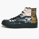 Converse Chuck Taylor All Star 70 Hi Patchwork Blocked Camo Black