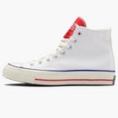 Converse Chuck Taylor All Star 70 Hi Twisted Tongue White Red