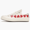 Converse Chuck Taylor All Star 70 Ox Comme Des Garcons Play Multi-heart White